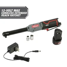 Hyper Tough 99323 12V Max 3/8-in Lithium-Ion Cordless Extended Reach Ratchet