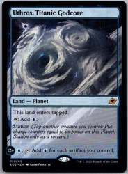Uthros, Titanic Godcore #260 Edge of Eternities Mythic Rare