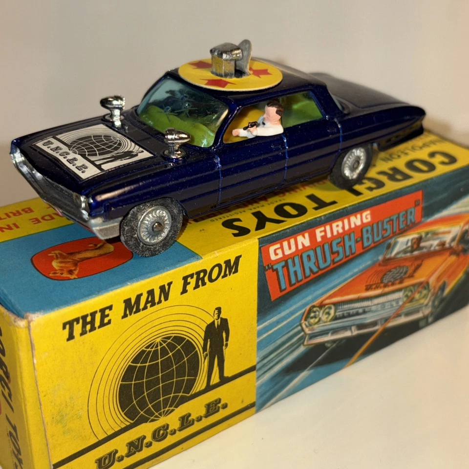 Corgi Toys 497 The Man From Uncle, en caja, original, raro, vintage, años 60 MT Foto 3 de 4