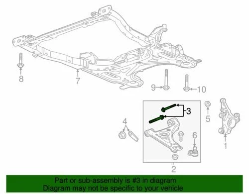 Genuino GM 2010-2023 Cadillac Chevrolet Brida Trans Montaje Perno Inferior 11569601 Foto 2 de 2