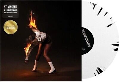 St Vincent ALL BORN SCREAMING Vinyl Record Splatter Edge LP St Vincent ALL BORN SCREAMING Vinyl Record Splatter Edge LP