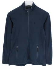 Peak Performance I Wfleece J Sweatshirt Women M Zipper High Collar Blue
