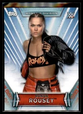 2019 Topps WWE Women’s Division Wrestling Base Set #11 Ronda Rousey - RAW