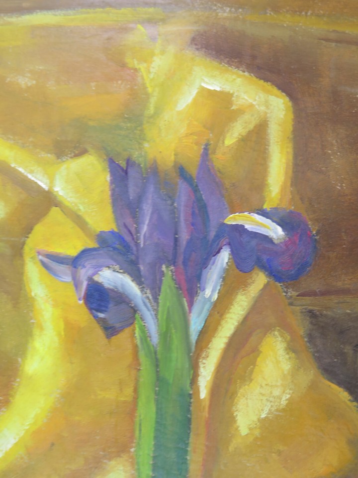 Floral Painting In Oil Signed Segura Madrid Spain '900 Flowers MDb eBay