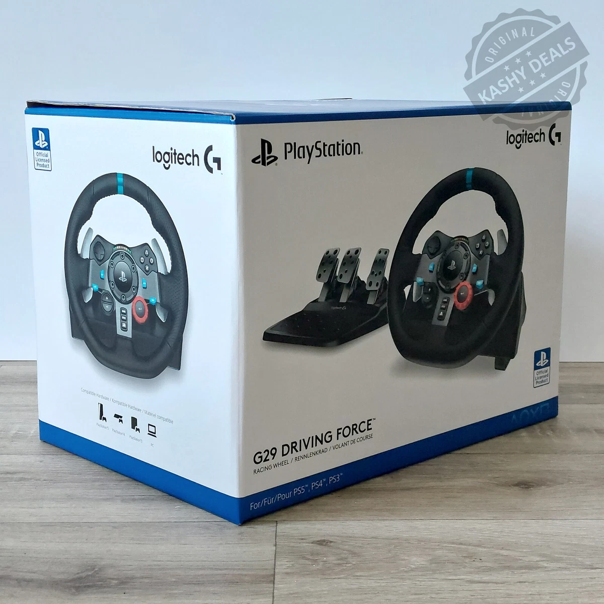 Logitech G29 Driving Force Racing Wheel for PlayStation & PC with