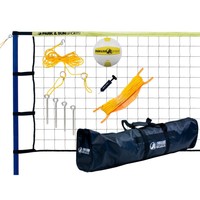 Park & Sun Spiker Sport Steel Volleyball Set, Yellow on sale Park & Sun Spiker Sport Steel Volleyball Set, Yellow on sale