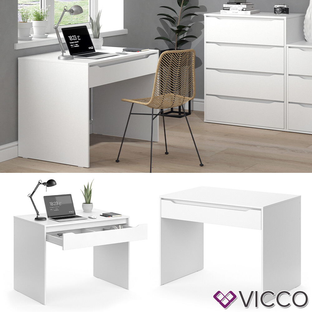Table bureau informatique Vicco Ruben pour le télétravail efficace à la maison