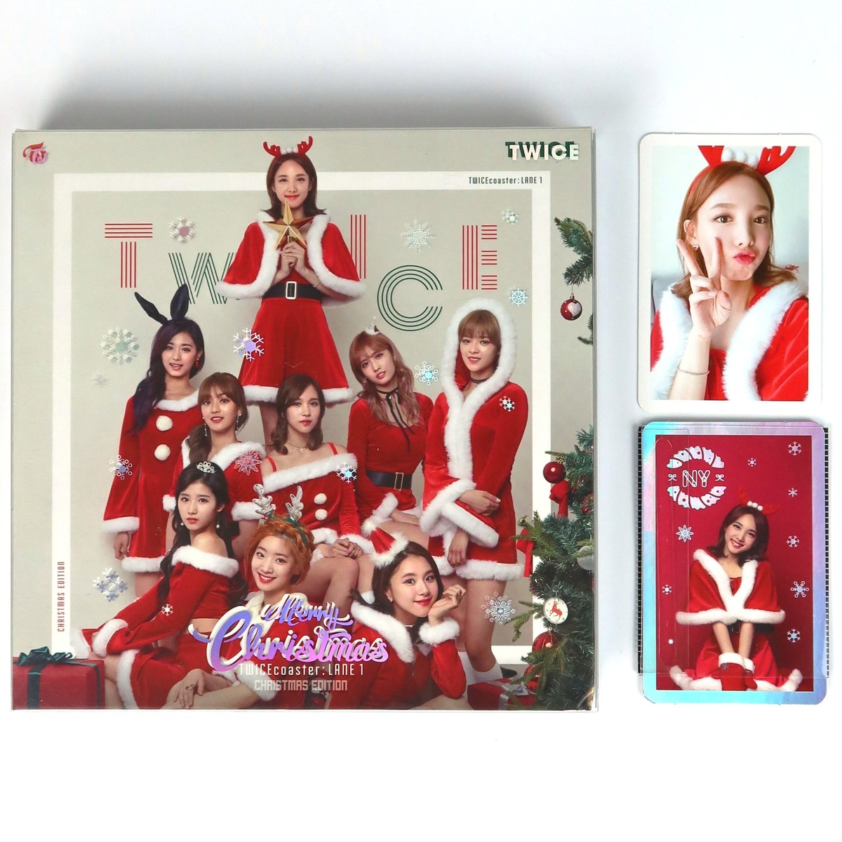 K-POP・アジア TWICEcoaster : LANE 1 CHRISTMAS EDITION Twice Twicecoaster: Lane 1 Christmas Edition CD Album Nayeon
