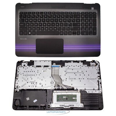 Clavier AZERTY D'origine Pour HP Pavilion 15-au019nf / 099nf / 100nf / 101nf - Neuf, Couleur Blanc