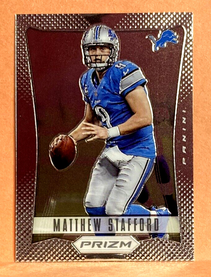 2012 Panini Prizm MATTHEW STAFFORD Card #67 Lions