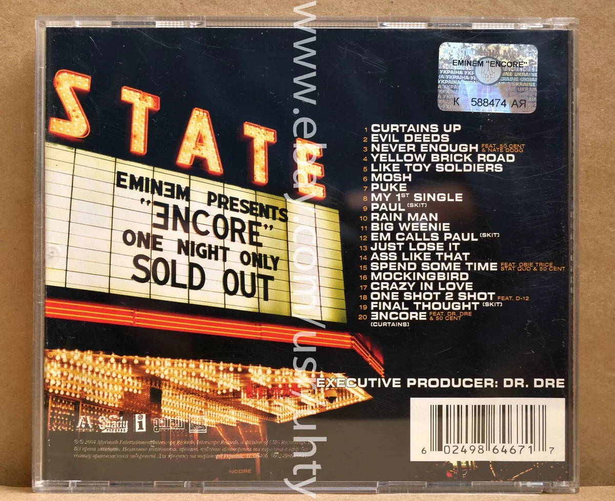 15 Years Ago Today Eminem Released ENCORE