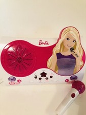 Barbie Karaoke/Sing Along Player  2009 Works Great - See Video