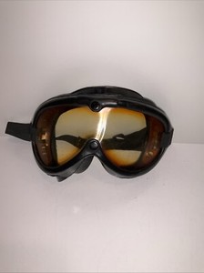 Vintage H.L. Bouton Sun, Wind & Dust Goggles – WWII Style Military / Motorcycle
