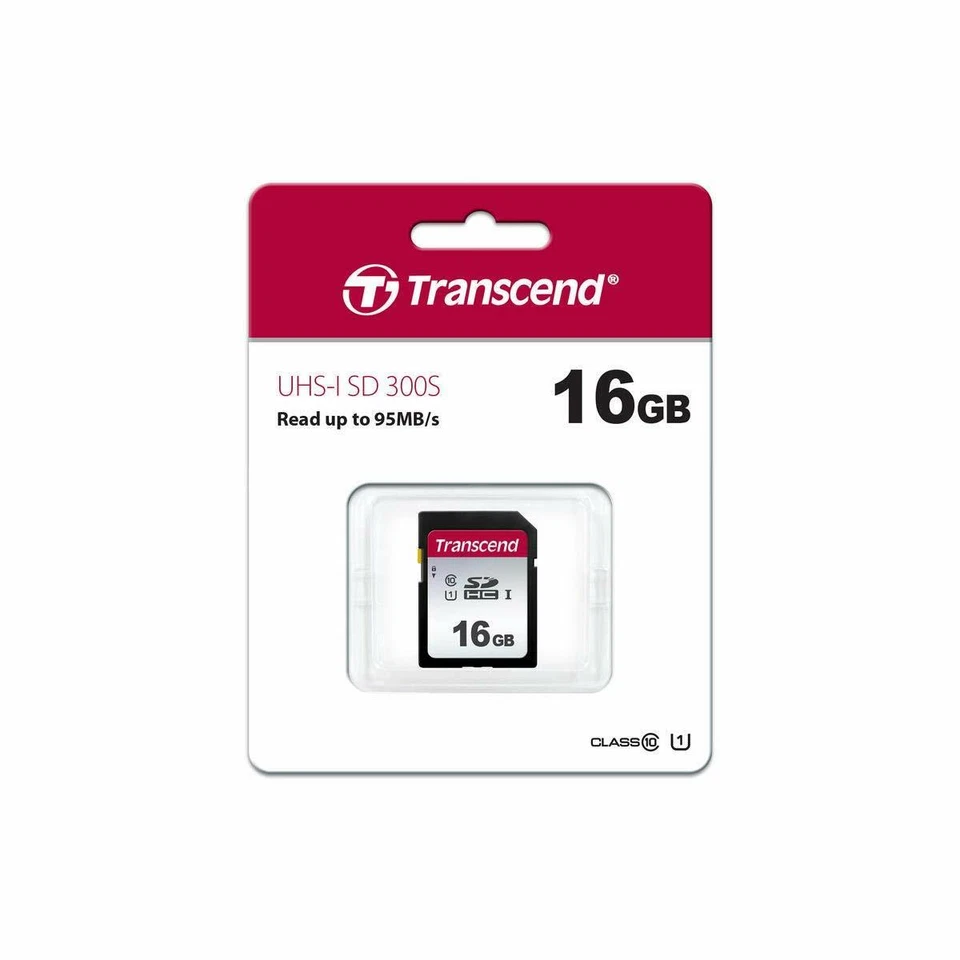 Transcend 16GB Class 10 SDHC Memory for Canon G9 G9x SX740 SX720 G1 G3 SX70 D30 - Image 2 of 2