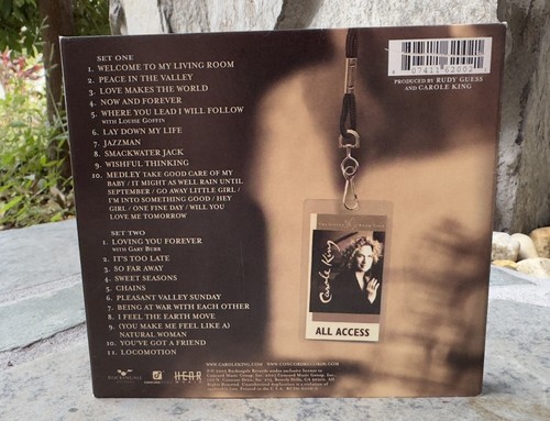 CAROLE KING The Living Room Tour Live 2 CD Set 2005 - Picture 2 of 4