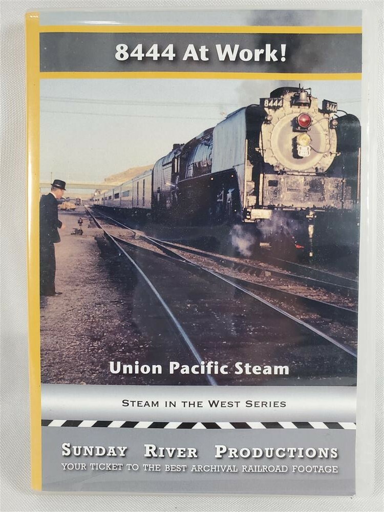 WEST.CD、DVD 8444 At Work! DVD Union Pacific Steam Train Video Steam In The