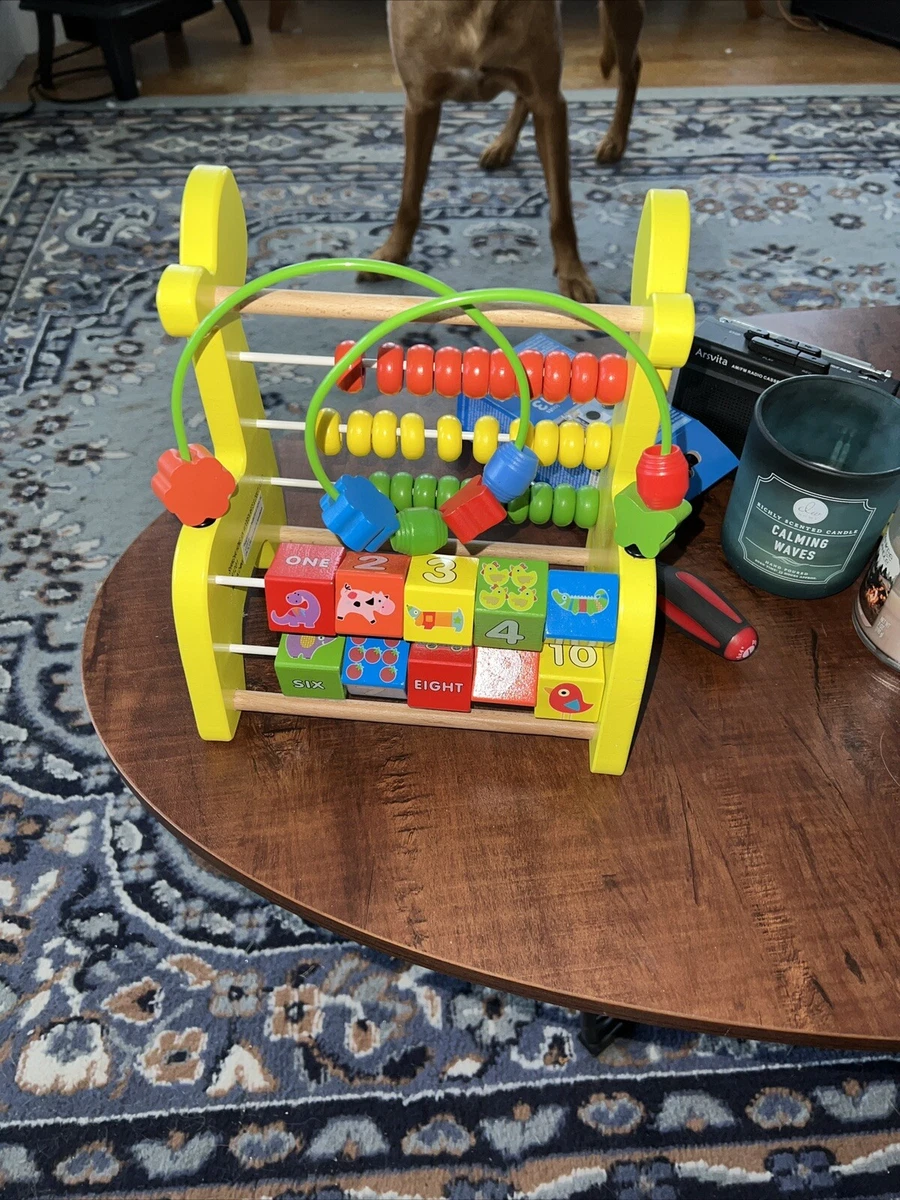Wooden counting best sale toy