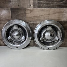 2 1965 65 Dodge Polara Hubcap Rim Wheel Cover Hub Cap 14 Oem Used Spinner 568 2 1965 65 Dodge Polara Hubcap Rim Wheel Cover Hub Cap 14 Oem Used Spinner 568