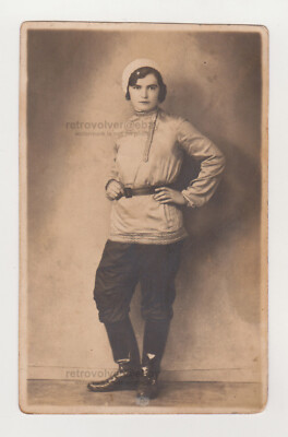 Pretty Cute Young Woman Charming Attractive Lady Girl Nice Snapshot Old Photo