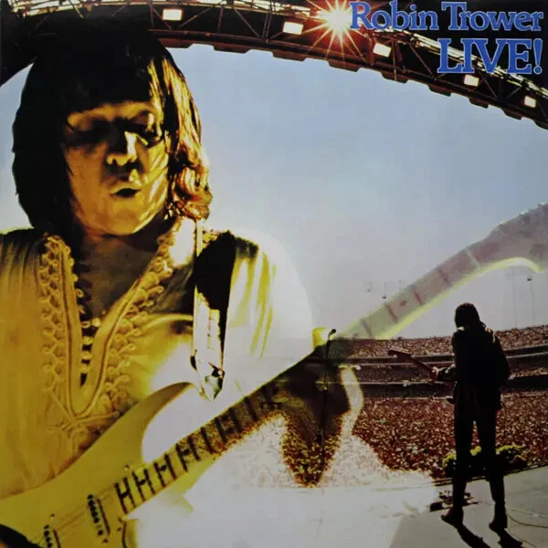 Robin Trower Robin Trower Live! LP Vinilo NEAR MINT Chrysalis Records - Imagen 1 de 1
