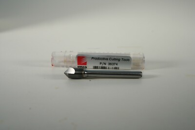 36374 Productive Cutting Tools 1/4 Carbide 1 Flute 90 degree Counter Sink 