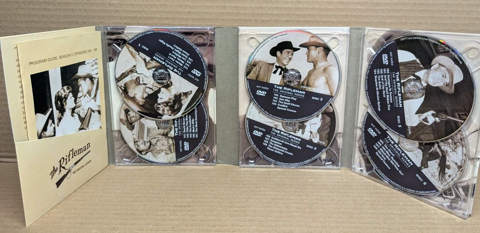 The Rifleman: The Complete пятый сезон 5 (DVD, 2019, набор из 6 дисков) 1958 телесериал - Изображение 4 из 4