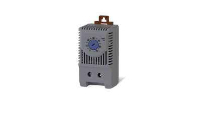 O.ERRE TMS NO Grey DIN Rail Temperature Controller Thermostat Fan System