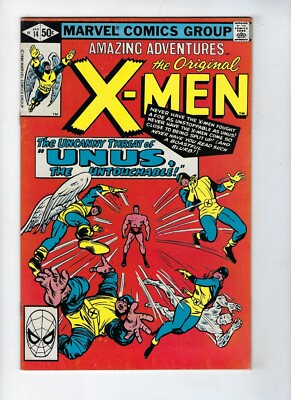 Amazing Adventures The Original X-Men #14 (Uncanny Threat of UNUS from X-MEN #8)