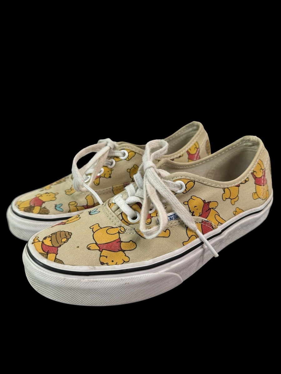 Baby Winnie The Pooh Vans Slip Ons Vans Disney Winnie Pooh Shoe