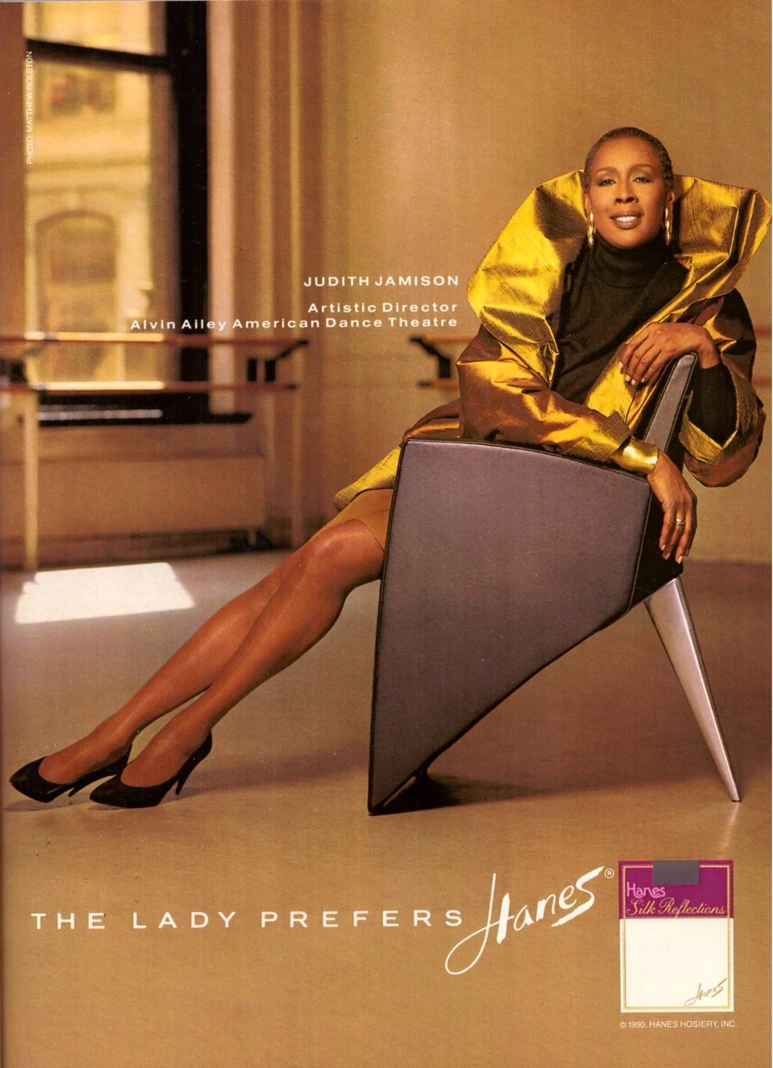 1991 Hanes Pantyhose Stockings Judith Jameson Sexy Legs Vintage Print Ad  1990s | eBay