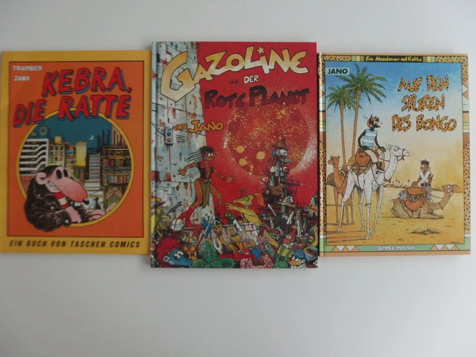 Jano Tramber AUSWAHL Kebra Ratte Spuren Bongo Gazoline Rote Planet AnarchoComics - Bild 1 von 1