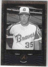 PHIL NIEKRO ATLANTA BRAVES 2001 UPPER DECK SP LEGENDARY CUTS BASEBALL CARD