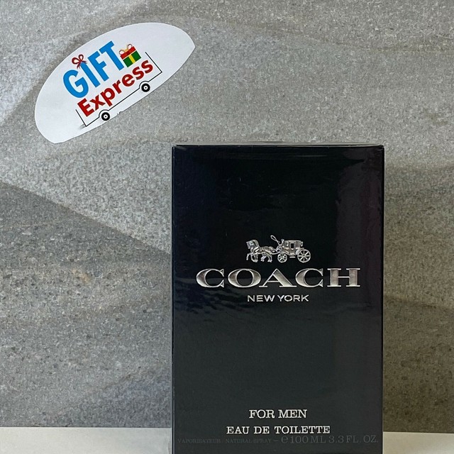 COACH NEW YORK by Coach cologne for men EDT 3.3 / 3.4 oz New In Box eBay