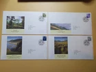2004 ENGLAND SCOTLAND WALES NORTHERN IRELAND SET OF 4 REGIONAL FDCS #3348