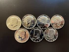 7 1964 Proof Kennedy Half Dollar- Lot of 7- Silver Coins- Excellent Condition