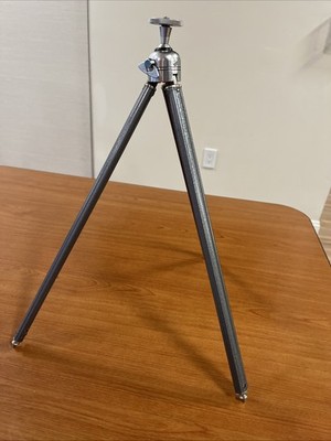 Vintage 1970s TOWER Camera Tripod STABILO Made Germany 50'' inch Metal #6305