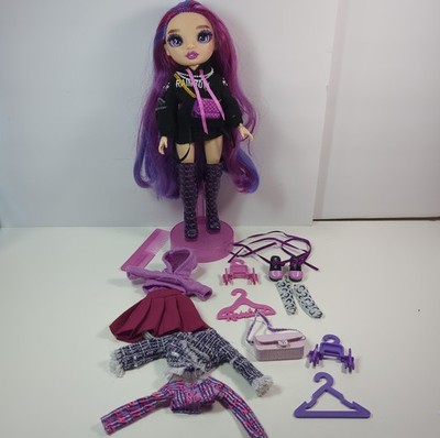 Rainbow High Emi Vanda Doll Series 3 Orchid Deep Purple Fashion W/Accessories