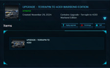 Star Citzen - Upgrade / Terrapin to 400i CCU