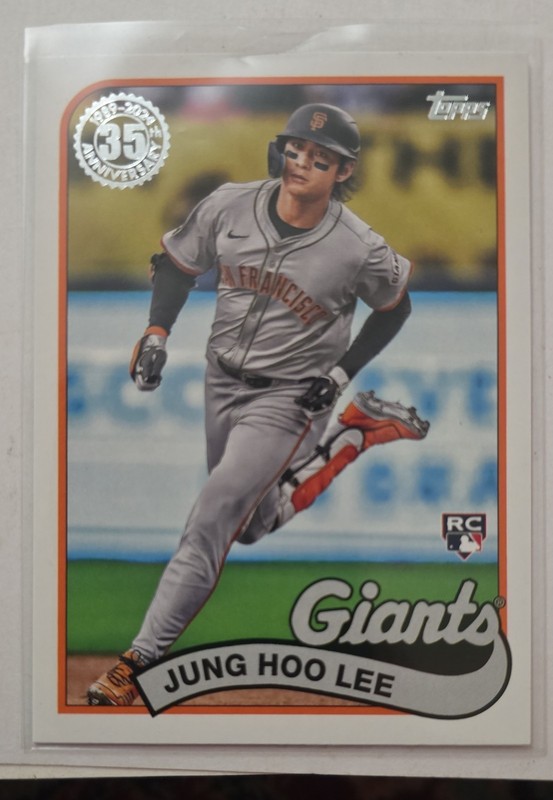 2024 Topps Update Series - 1989 Topps Baseball Jung-Hoo Lee #89US-28 (RC)