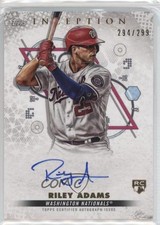 2022 Topps Inception Base Rookie and Emerging Stars /299 Riley Adams Auto 08vx