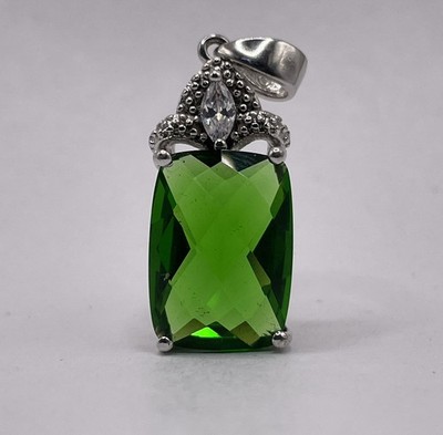 STAUER Anhänger Sterlingsilber grüner Quarz 5,10 Gramm