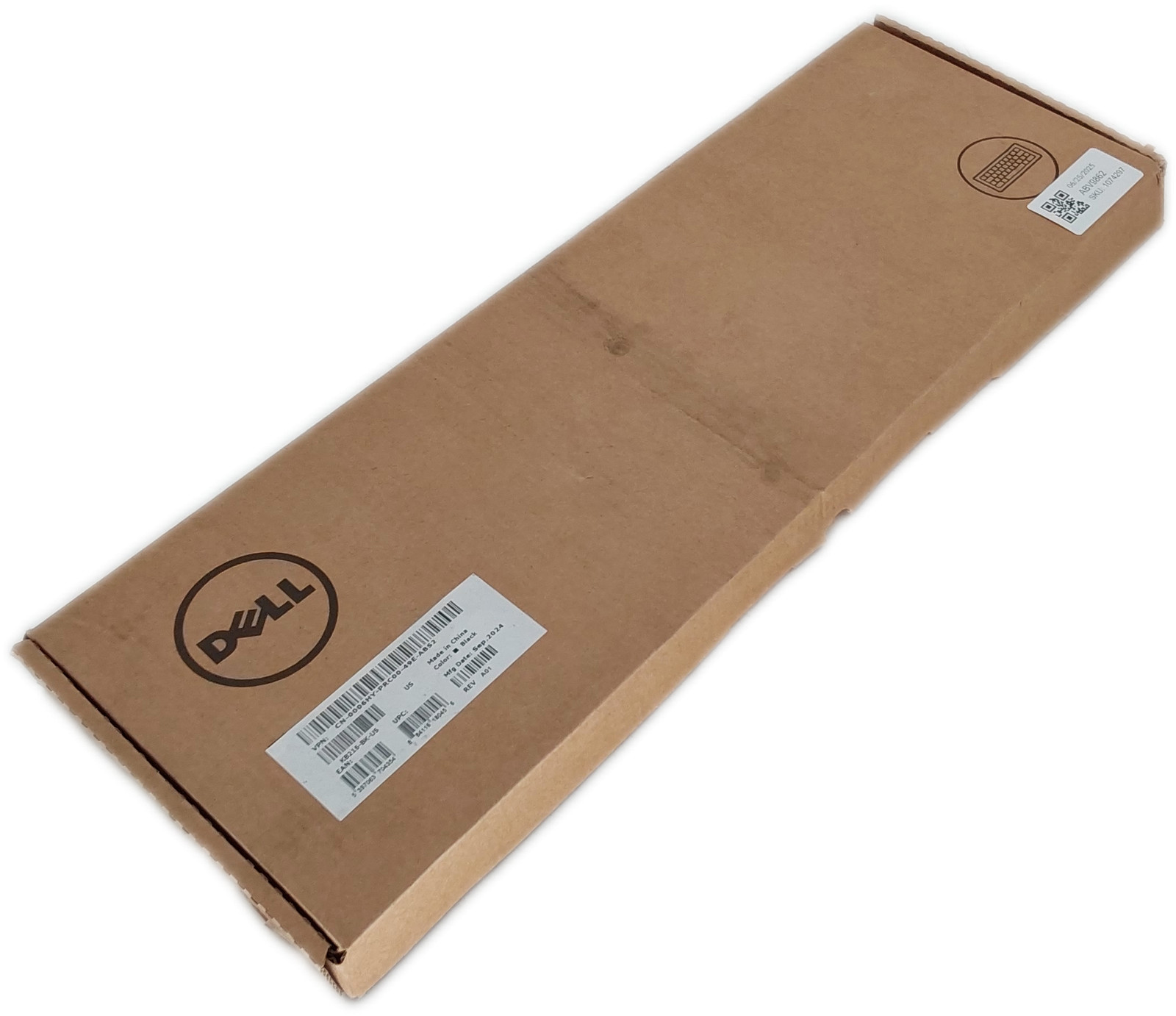 Dell KB216-BK-US Wired USB Keyboard Black Quiet Keys Multime