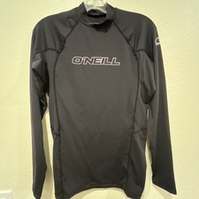 O Neill Women's Long Sleeve Rash Guard 50 UV Surf Swim Top Size L