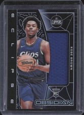 2023-24 Panini Obsidian #EM-KBR Kobe Brown Eclipse Materials #/249
