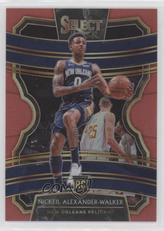 2019 Panini Select Concourse Red Prizm 147/199 Nickeil Alexander-Walker #49 ii1