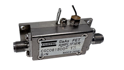 Fujitsu CGC081800-13 GaAs FET RF Amplifier Module 8 18 GHz SMA