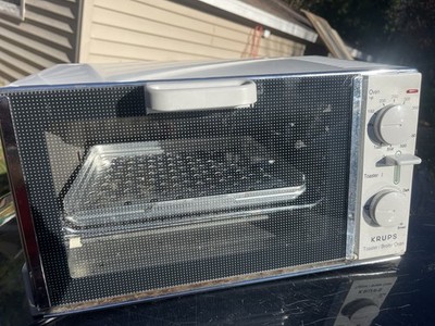 RARE Krups ProChef Premium 553 Toaster Broiler Oven 1500W White Tested Works