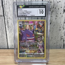 Gengar TG06/TG30 Lost Origin Trainer Gallery Holo CGC GEM MINT 10 on eBay