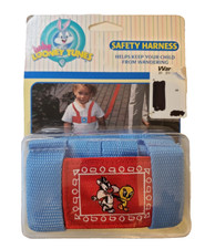 Baby Looney Tunes Safety Harness Sylvester and Tweety Bird 90  s Rare Leash