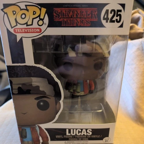 Funko POP! Stranger Things- Lucas Sinclair #425 New